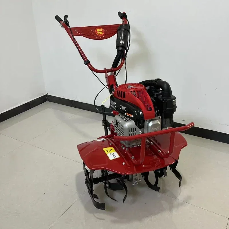 

micro tiller small household weeding, trenching, and loosening soil four stroke high horsepower