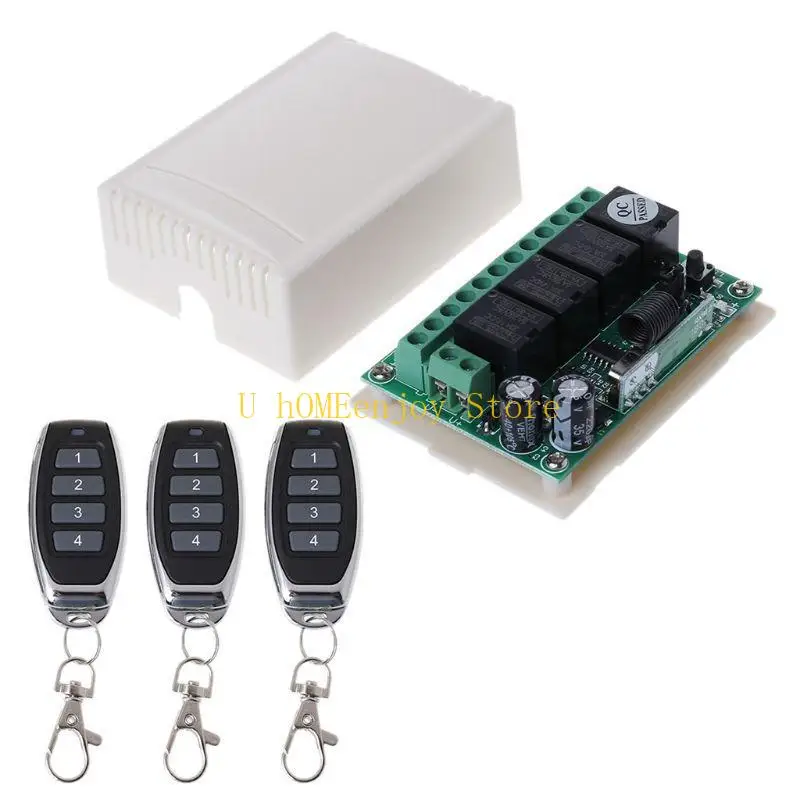 B0KF 433MHZ 12V 4CH RF WINDOUN WINDOUR