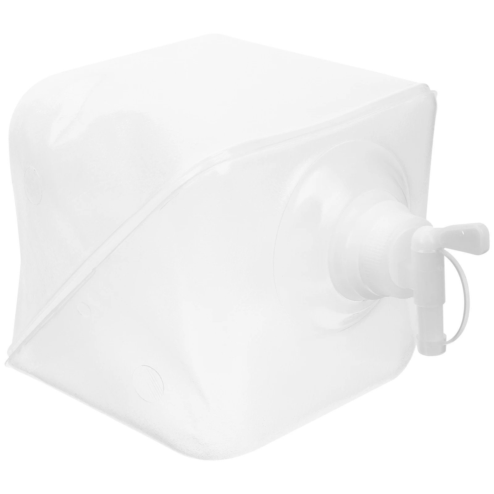 

Foldable Portable Water Storage Bag Container for Camping Transparent Ldpe Travel