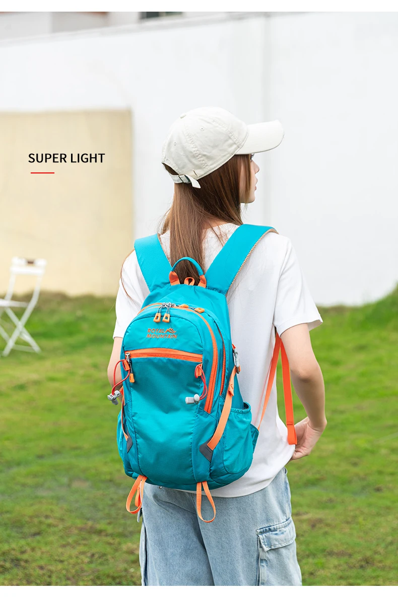 20L & 30L Auswahl Leichtgewichtiger Freizeitrucksack Unisex-Design mit Regenschutz Wasserabweisendes Gewebe Laptopfach – Detail 3