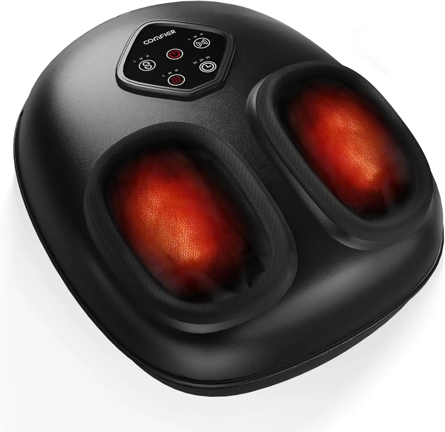 FSA Eligible Foot Massager with Heat, HSA Eligible Shiatsu Foot Massager Machine for Plantar Fasciitis, Kneading & Compression