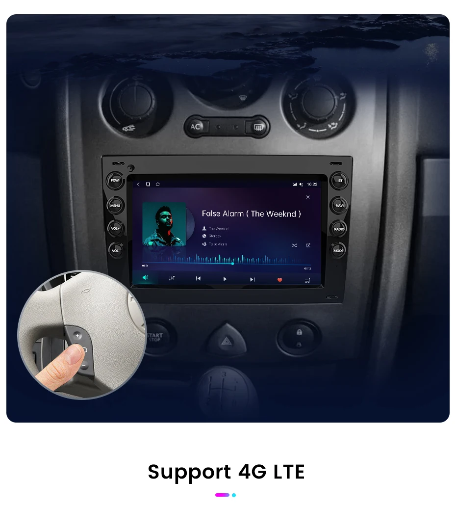 Junsun Wireless Carplay Android Auto Autoradio für Renault Megane 2 2008-2015 GPS Auto intelligente Systeme Smart Autoradio – Detail 19