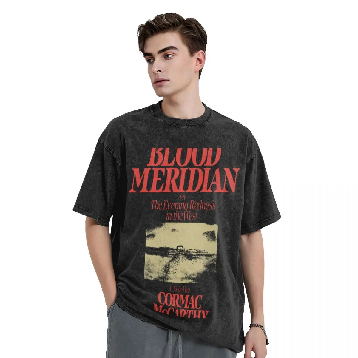 Blood Meridian - Cormac Mcarthy T-Shirt blacks rapper graphic tees luxury clothes men