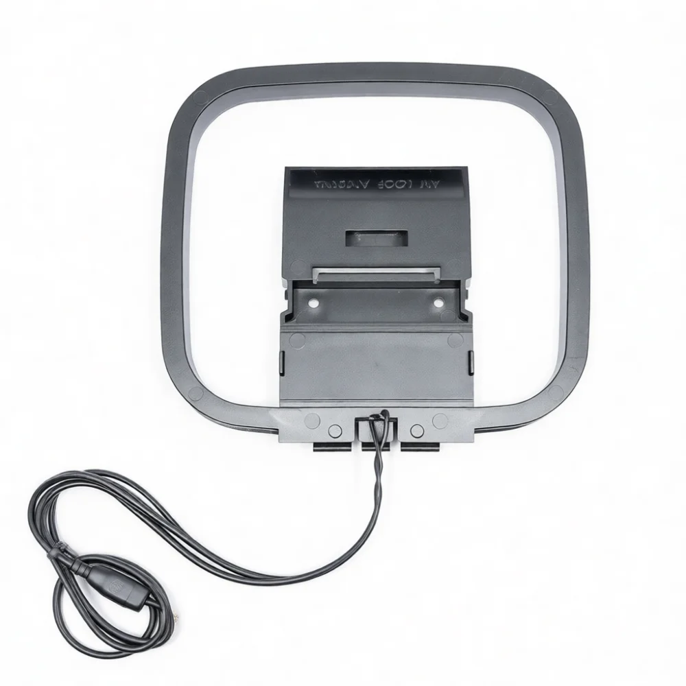 Radio Signal Amplifier Antenna Loop Receiver AM FM Band Enhanced Reception Stability Tinned Lead Design High Quality