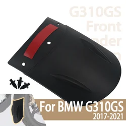 Black Fender Extender Protector Mud Splash Guard Cover Front Mudguard Extension For BMW G310GS G310R G 310 GS G310 R 2017-2023