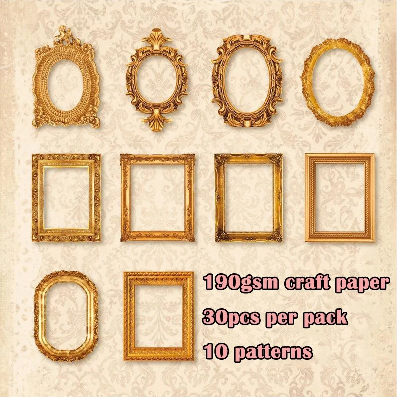 30 unidades de papel decorativ - Vintage Junk Journal Scrapbooking Paper reseña y precio