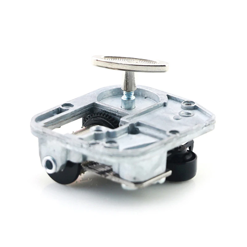 Music Box Music Box DIY Tools Accessories Round Chassis Key Rotating Handle Keys