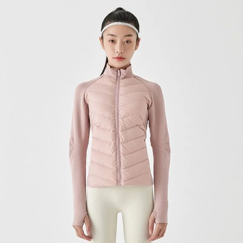 Doudoune Légère pour le Ski, Veste Chaude pour l\'Automne et l\'Hiver, MES pour l\'exercice Amincissant, Veste d\'Extérieur