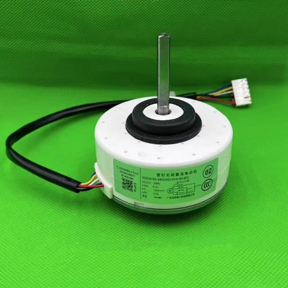 Двигатель вентилятора постоянного тока для кондиционирования воздуха для Midea WZDK30-38G(RD-310-30-8T), внутренний постоянный ток, бесщеточный двигатель, вентилятор 30 Вт, воздушный Кондиционер
