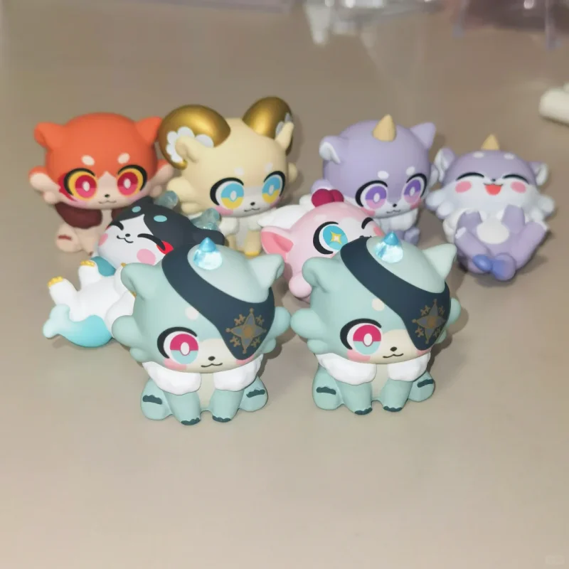 Genuine Star Rail Awow Awoo Chimera Series Mini Blind Box Collectible Dolls Kawaii Mini Surprise Bags Gift For Friends