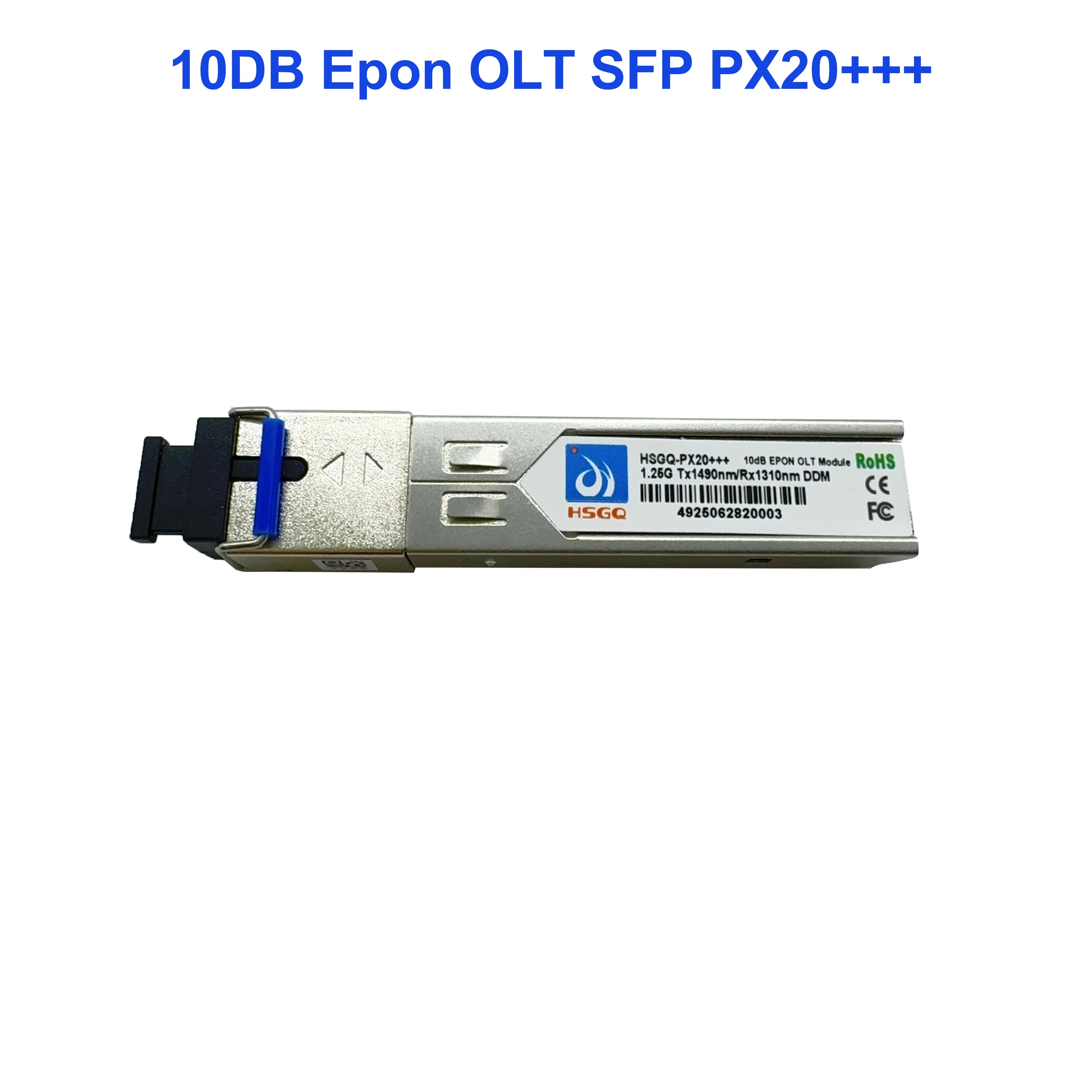 10dB EPON OLT SFP GBIC 1490/1310nmFIber PON module 10DB EPON OLT SFP Modules SC port Compatible With BDCOM HW ZTE HIOSO Ubiquiti - view 6