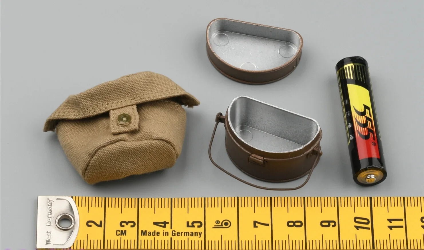 DID B11013 Scatole e borse per il pranzo del soldato in scala 1/6 Modello per 12''WWI Fanteria britannica