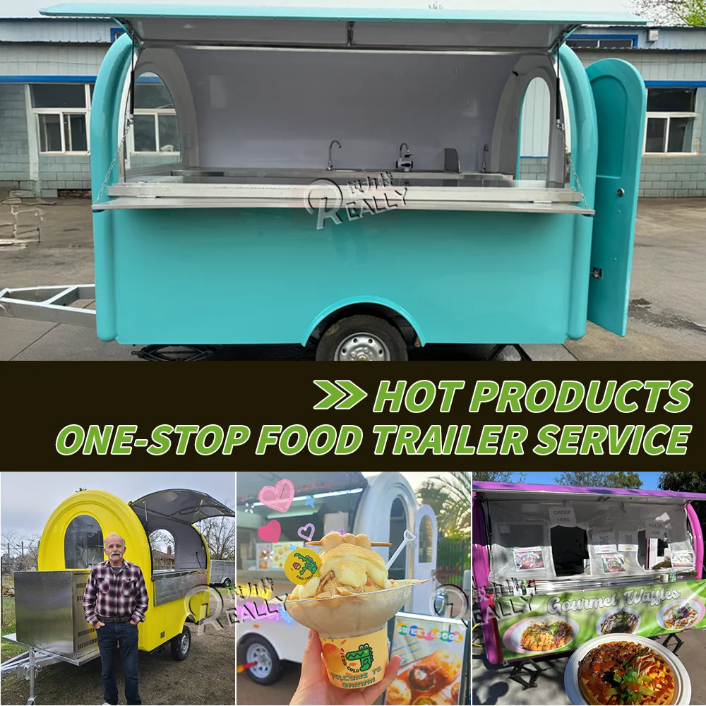 كشك القهوة المطبخ المحمول مخصص مجهزة بالكامل شاحنة الوجبات السريعة فان وجبة خفيفة عربة البيتزا مقطورة الغذاء مع عجلات للبيع