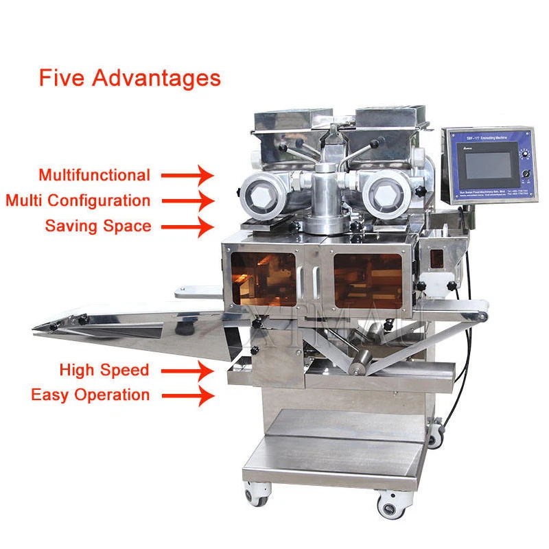 Crispy Sesame Balls Cheese Machine Dough Divider Tang Yuan Glutinous Rice Ball Maker  Food Grain Product Making Machines