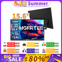 HGFRTEE 15.6inch Portable Monitor FHD-IPS Panel Second Screen for Laptop Gaming Extended Display with Type C HDMI