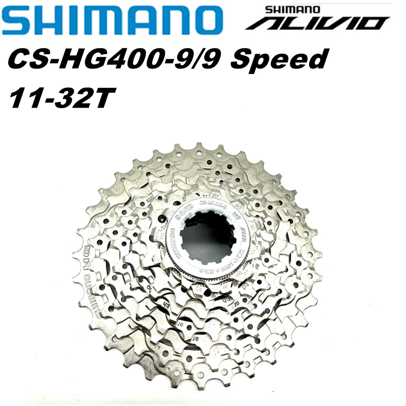 Shimano Alivio M4000 HG400-9 9 Speed Bike Cassette MTB Mountain Bicycle Freewheel HG400 9S 11-28T 11-32T 11-34T 28T 32t 34t 36t view 4