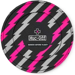 MUC-OFF Disc Brake Covers Set of 2 Washable Protective Covers for Bicycle Disc Brakes - Protects Against Overspray and Shipping