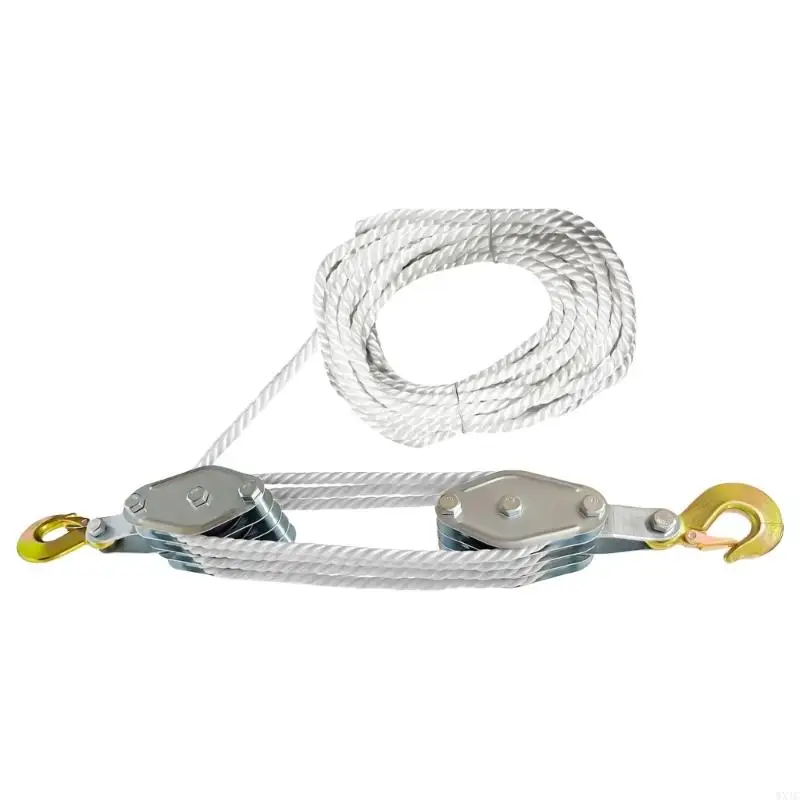 Bloque WXTC y Tackle Polea Hoist 2200 Bloque resistencia rotura y Tackle Polea Polea Bloque Capacidad carga