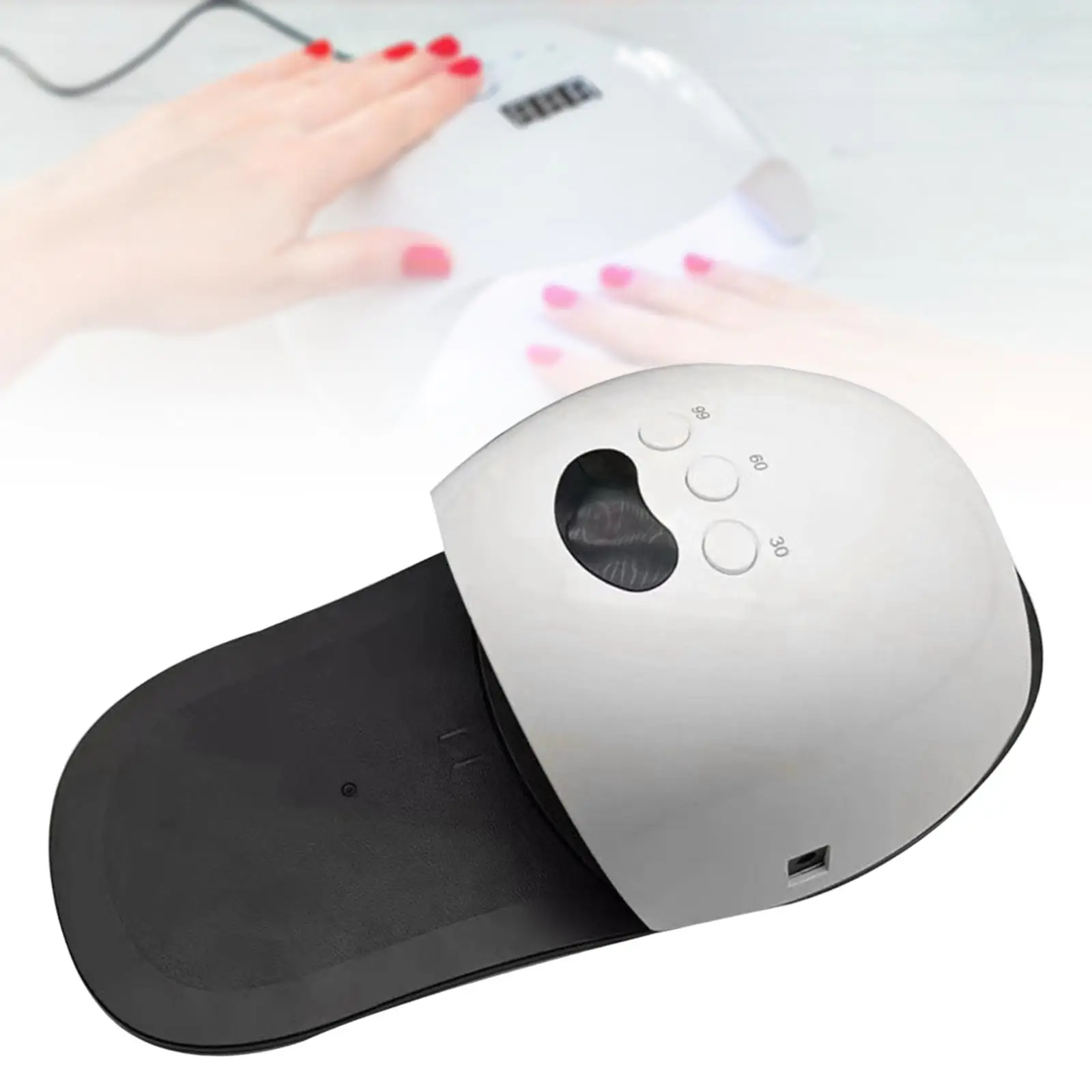 LED Nail Lamp 3 Timer Setting Home Salon Use for Fingernail and Toenail Nail Curing Lamp Nail Dryer