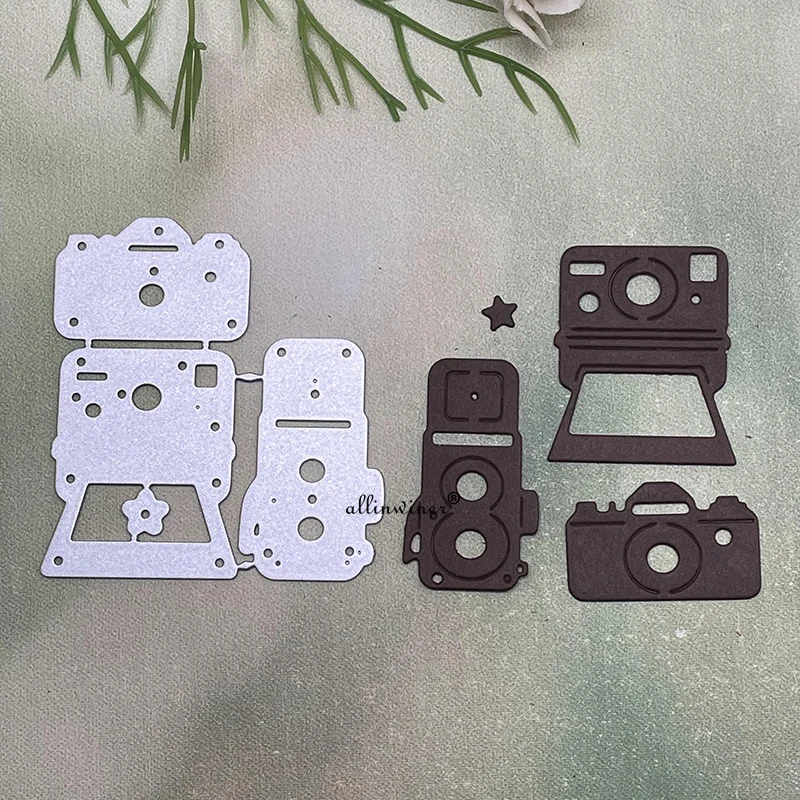 New Camera decoration DIY Craft Metal Cutting Die Scrapbook Embossed Paper Card Album Craft Template Stencil Dies