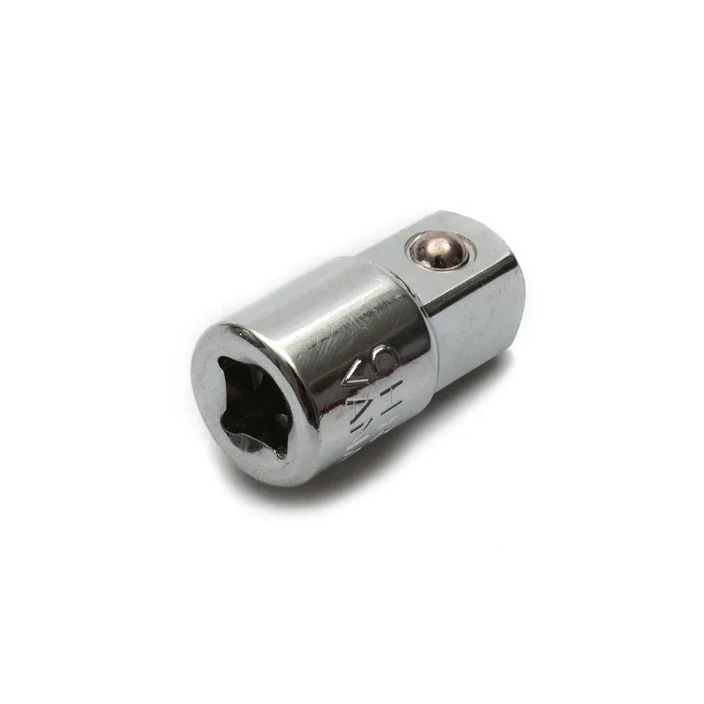 Ratchet Wrench Socket Converter Sleeve Head Adapter 1/4 3/8 1/2 Inch Stainless Steel For Car Repair Wrench Adapter Parts