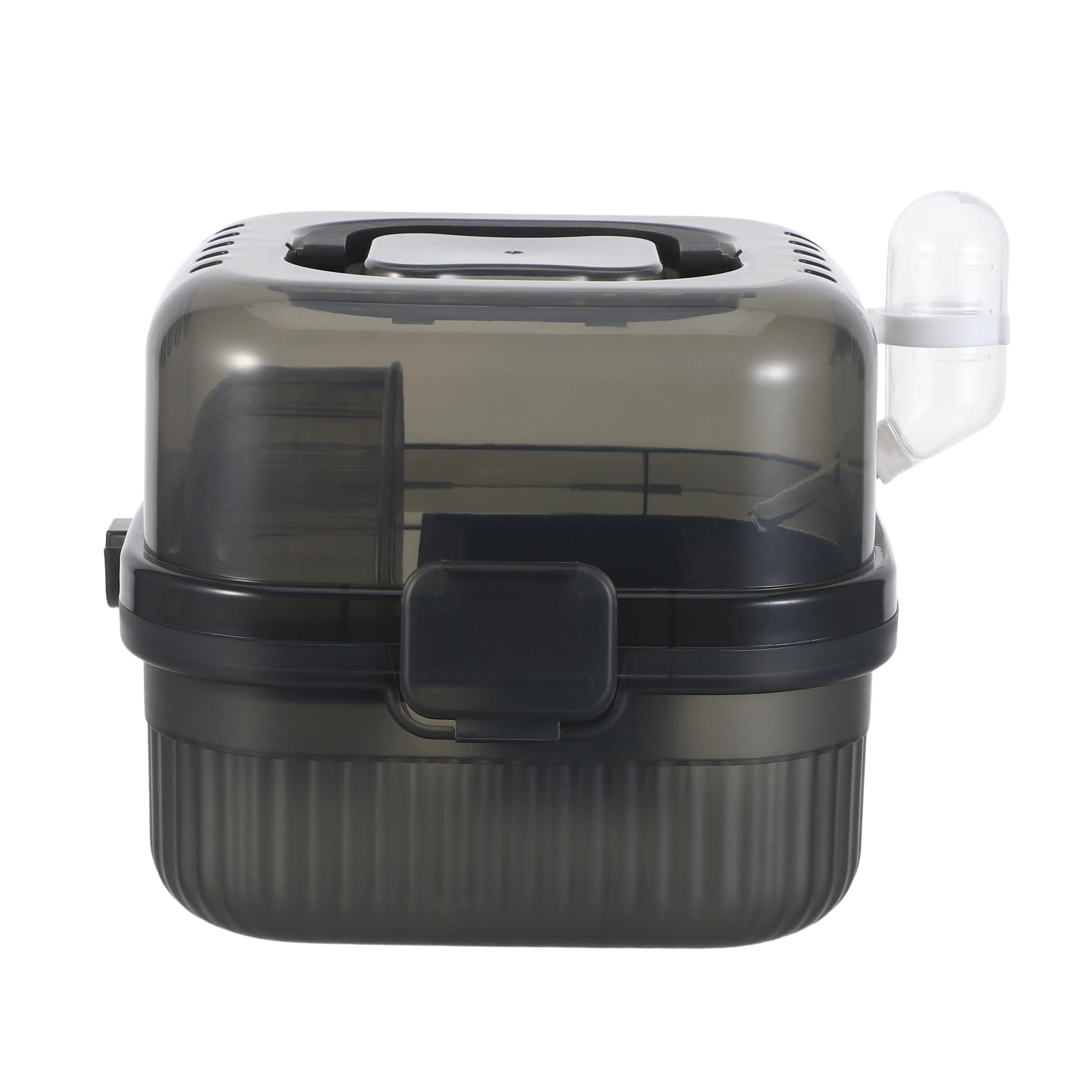 2 قفص سفر للحيوانات الأليفة قابل للطي، صندوق نقل الحيوانات المحمول للقطط والكلاب الصغيرة، نظام قفل آمن للنوافذ الشبكية القابلة للتنفس للسيارة