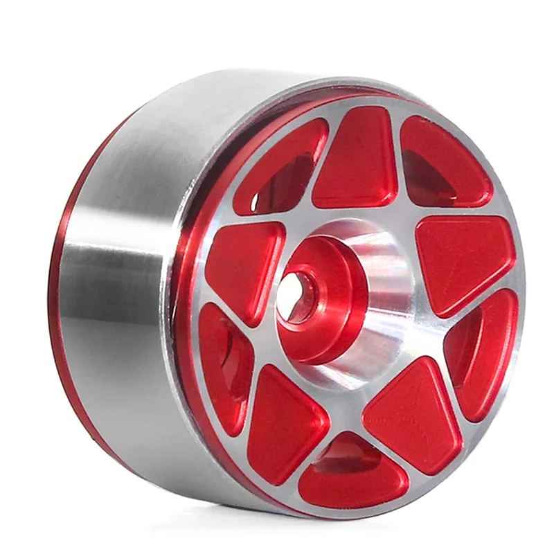 4 قطعة 1.0 بوصة معدنية Beadlock محور عجلات حافة عجلة ل 1/18 1/24 RC الزاحف سيارة TRX4M ترقية أجزاء الملحقات