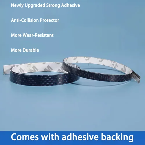 Imagen 2 del producto Cinta de borde de fibra pura de 6/8/10mm para raqueta de tenis de mesa protectores de raqueta de tenis de mesa de alta dureza protector de borde de raqueta de ping pong