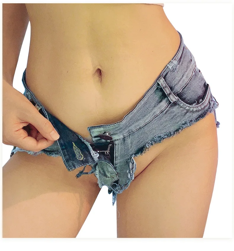 Verão novo sexy y2k estiramento denim shorts calças quentes jeans cintura baixa bar boate feminino usar jeans ultra curtos