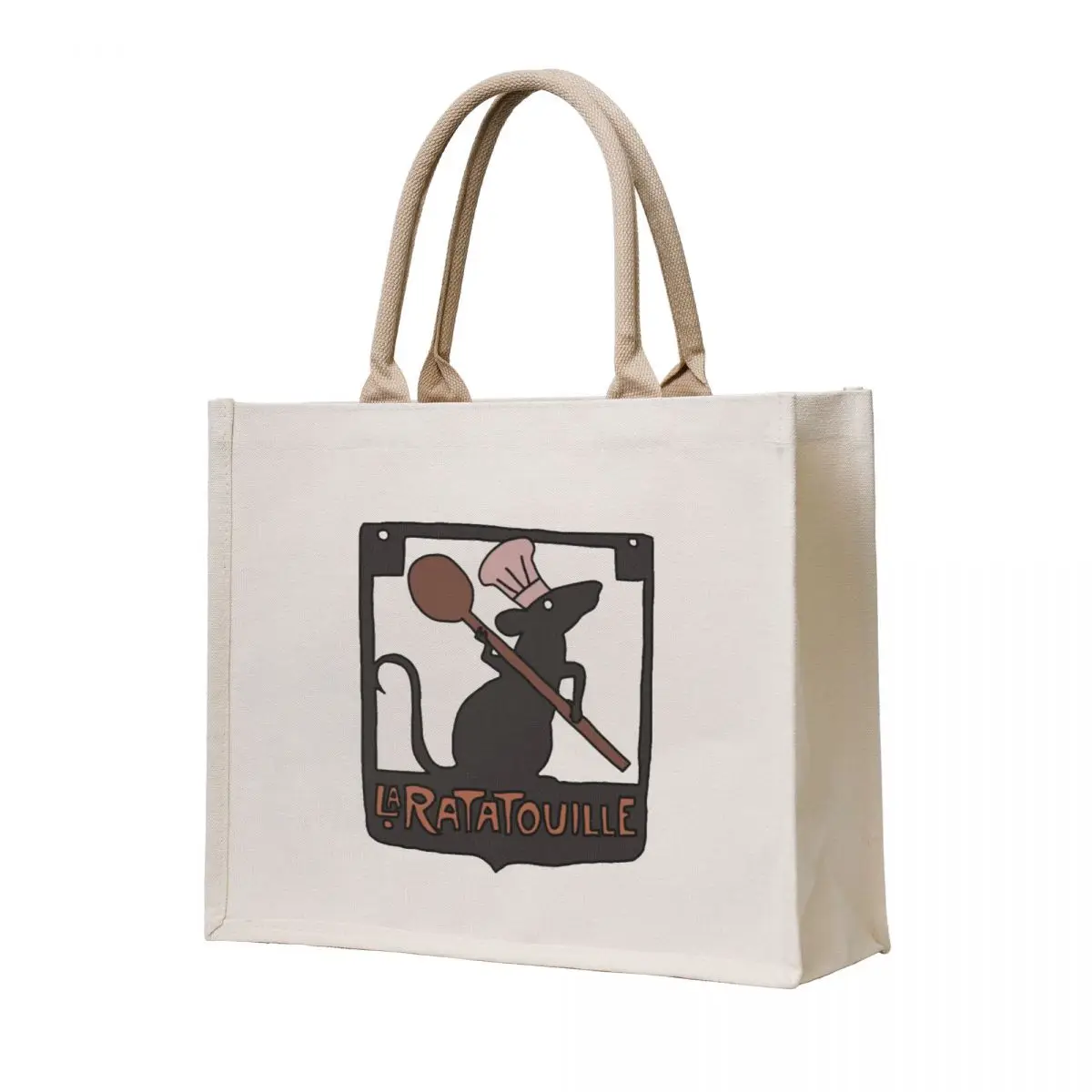 

La Ratatouille Sign - Ratatouille Tote Bag tote bag custom shopping bag logo Canvas stote hand