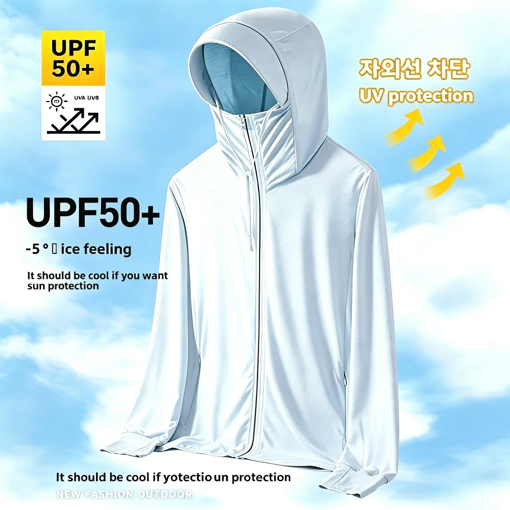 Cycling Gear Usa - UPF50+ 남성용 자외선 차단 얇은 메쉬