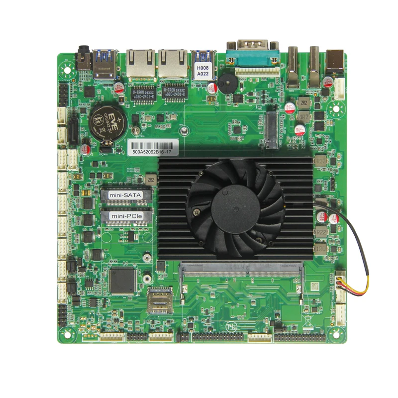 Intel   Tiger Lake 11gen I3-1115G4 CPU  Industrial Mainboard Support 4k Display Mini Itx Motherboard 2HD 6COM 2LAN