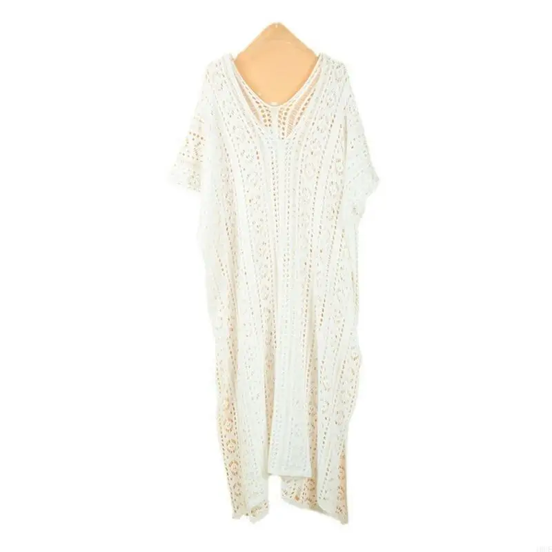 Bohemian Traje baño encubrimiento playa crochet para crucero playa verano