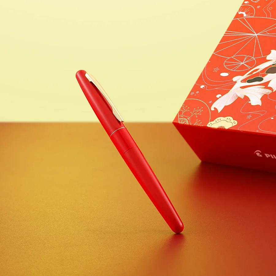 

Hot Pilot Pens Fountain Pens 88G Koi Limited Pen Stainless Steel Nib Metropolitan Animal Colorful High Quality For Writing