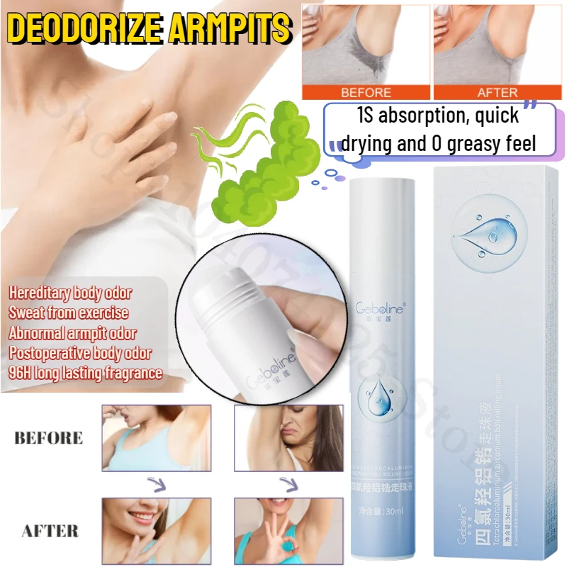 

Quickly Absorbing Roll-on Antiperspirant for Men and Women Underarm Deodorant and Body Odor Deodorant Deodorant Roll-on Liquid