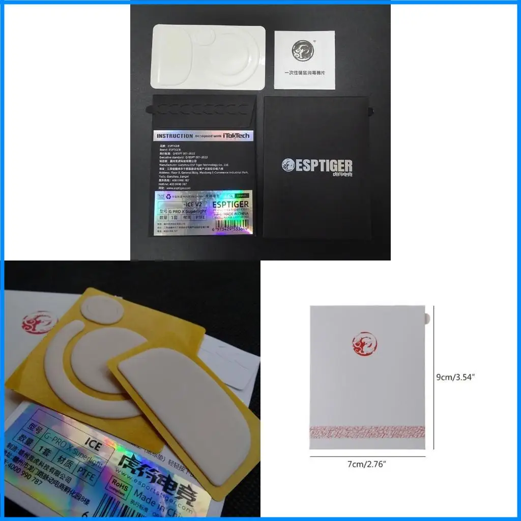 

1Pack for G X Superlight Mice Skates Upgrade Mouse Feet Mouse Skate