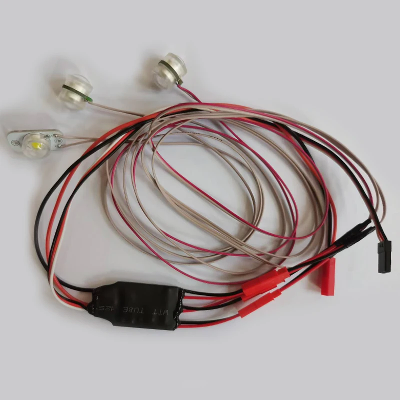 

1PCS 2S/3S/4S/6S Battery Powered Strobe Flashing Light 5W LED Lamp Beads Double-sided Luminous for RC Fixed Wing Aircraft DIY