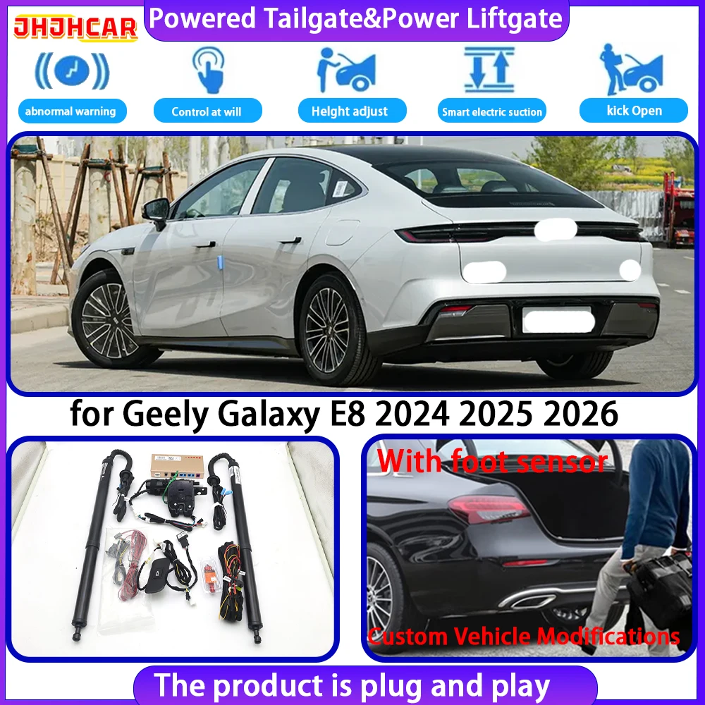 for Geely Galaxy E8 2024 2025 2026 OEM Smart Automatic Electric Powered Tailgate Power Liftgate Tailgate System Power Back Door