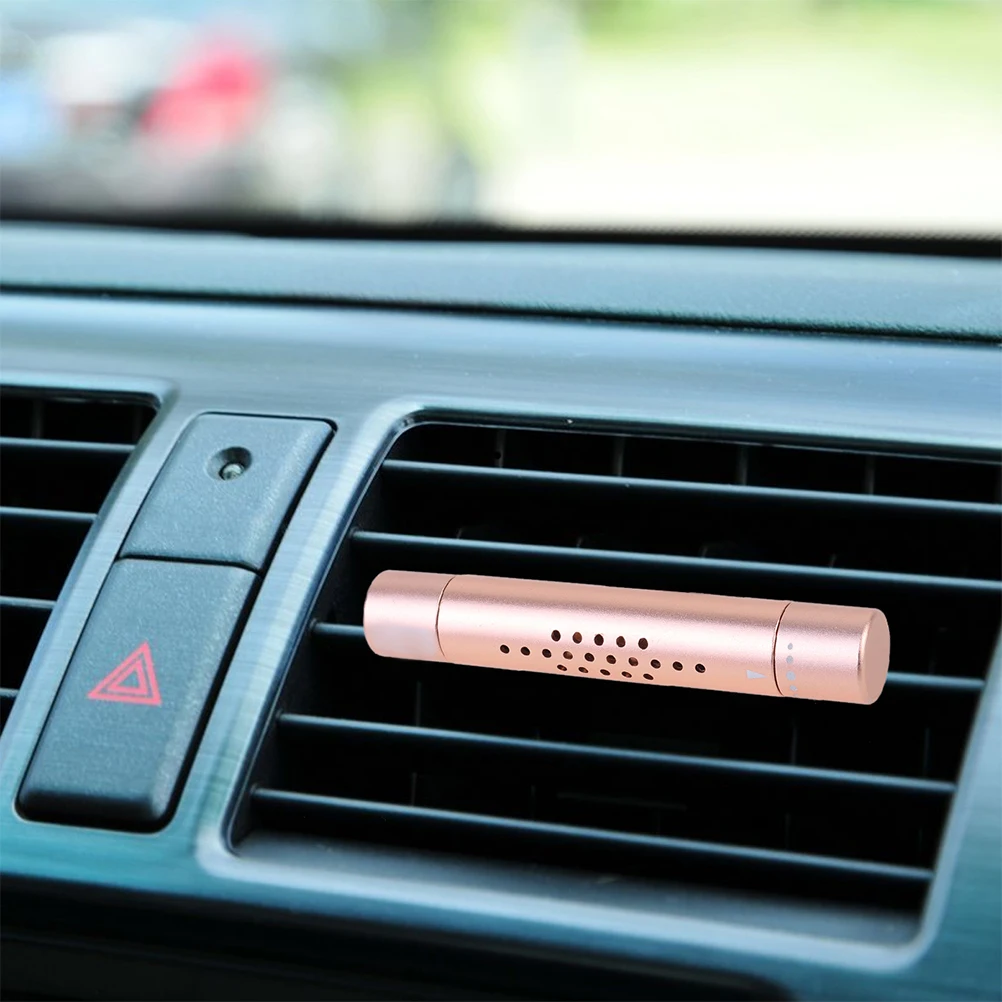 

1pc Car Perfume Aromatherapy Clip Solid Fragrance Vent Diffuser Rose Shape Anti Stress Durability Car Air Freshener