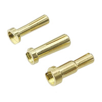 10pcs 4mm 5mm Banana Plug Connector Male for RC Battery Motor Conversion Part Gold Plated