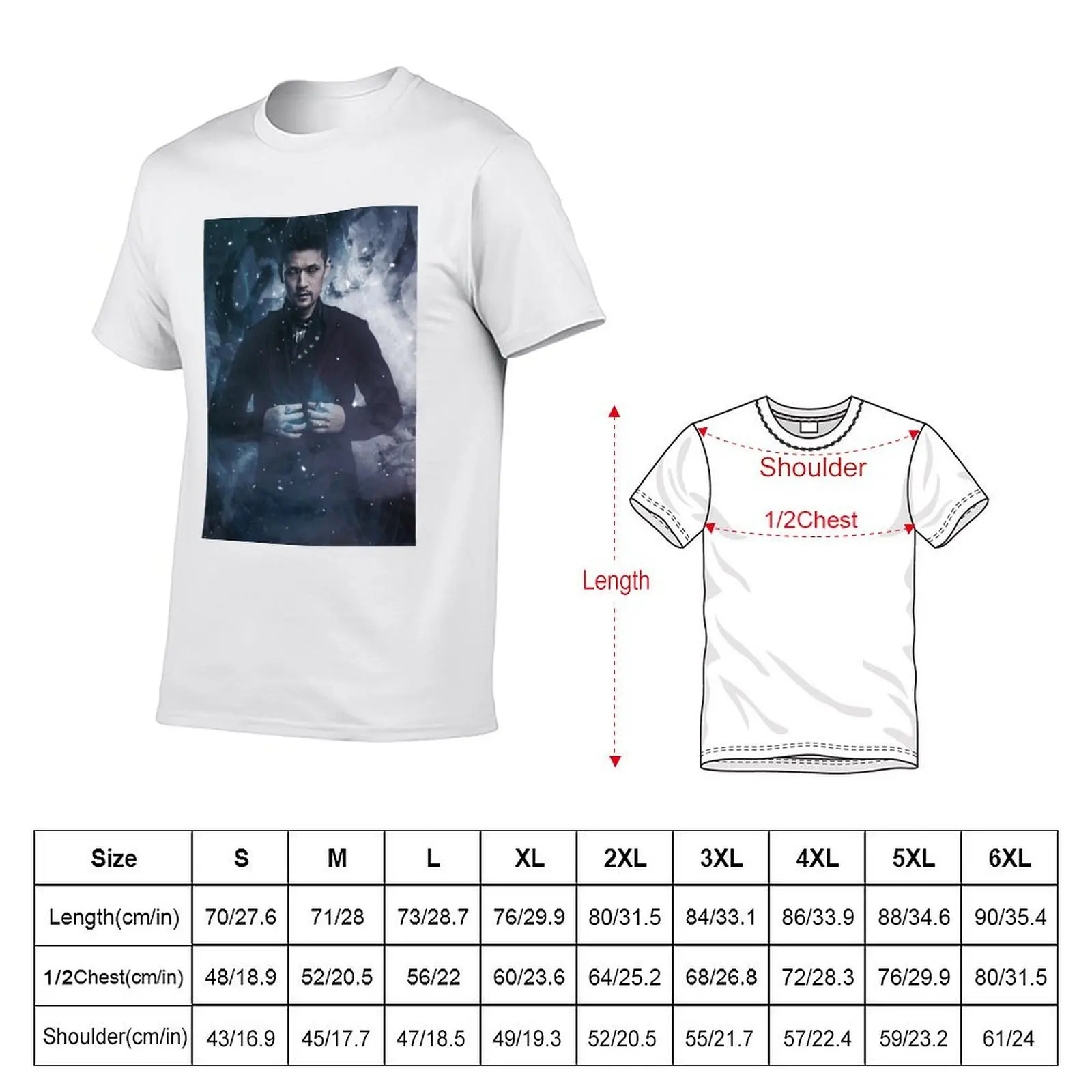 Dark Magnus T-Shirt cotton t shirts man 100% cotton tshirt 100% T-Shirt