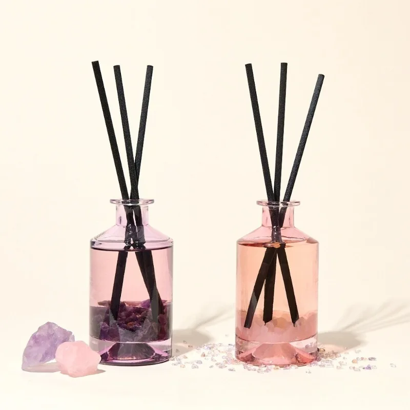 Clear Glass Bottle For Reed Diffuser Empty Transparent Glass 200ML