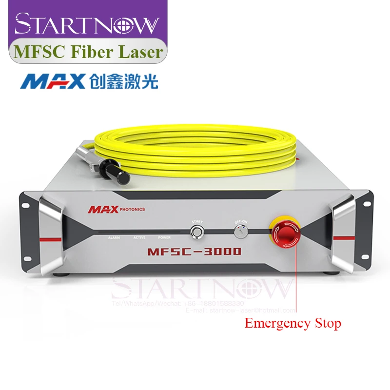 Startnow MAX Single Module Fiber Laser Source MFSC-1500X MFSC-2000X MFSC-3000C 1064nm for Laser Welding Cutting Machine