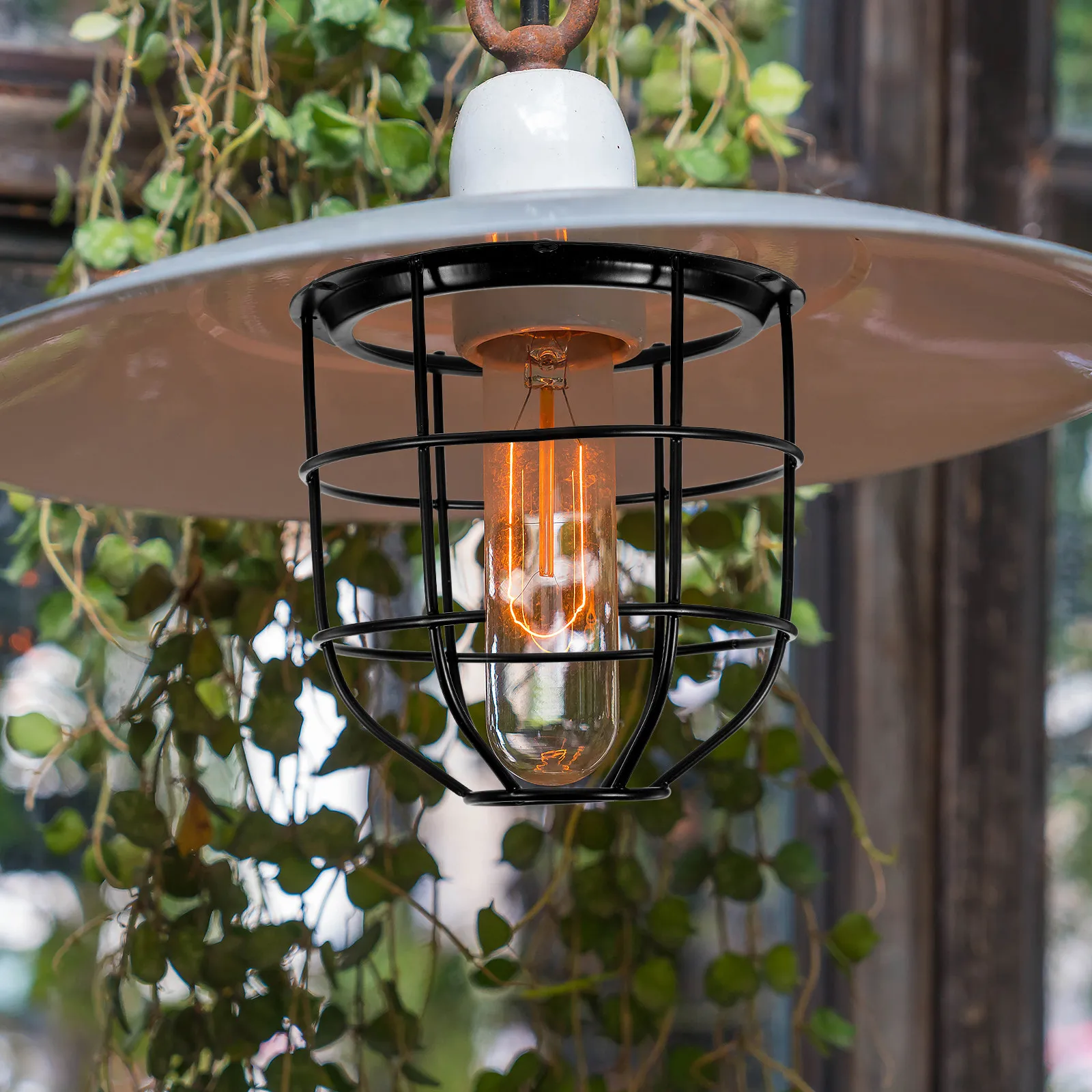 

Protective Light Bulb Cage Industrial Metal Wire Mesh Cover for Signal Lamp Anticollision Use Wire Mesh Signal