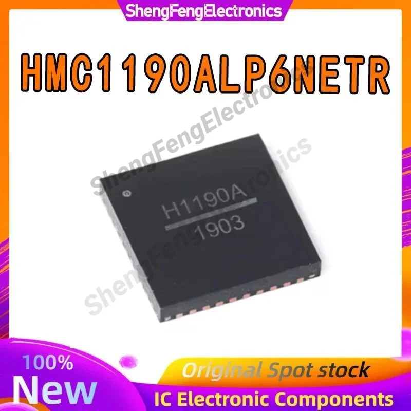 

100% новый оригинальный HMC1190ALP6NETR с трафаретной печатью H1190A RF микроволновый чип QFN-40 упаковка
