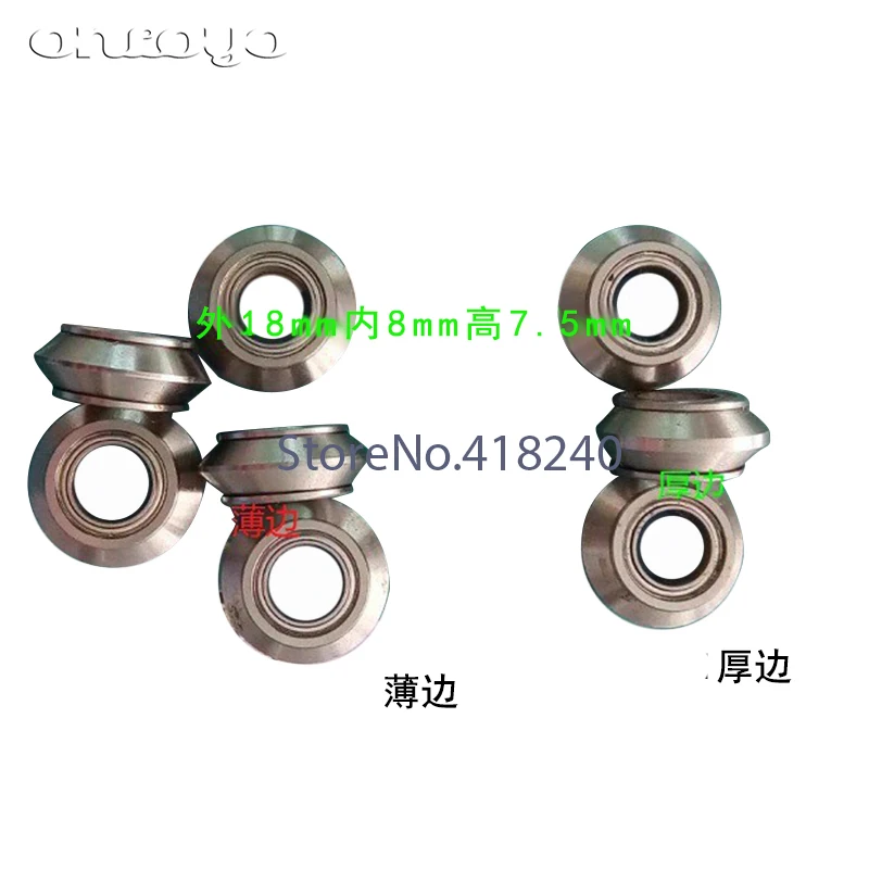 

Аксессуары для компьютерных вышивальных машин, алмазный подшипник, подшипник НЛО, внешний диаметр 8 мм, 18 мм, 18,3 мм, двойной подшипник, тонкий, толстый