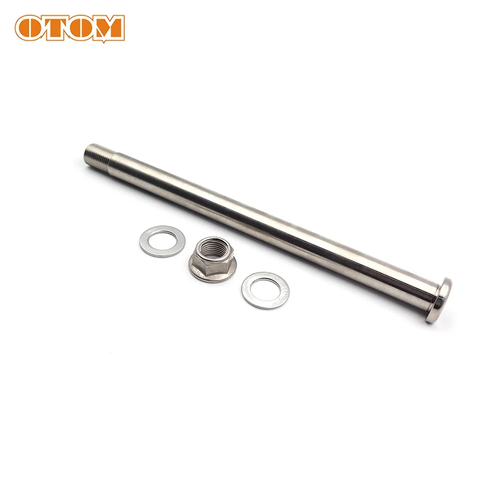OTOM 249mm Dirt Bike SwingArm Axle Pivot Shaft Swing Arm Axis Washer Nut Set For YAMAHA WR250F 2015-2024 Motorcycle Accessories