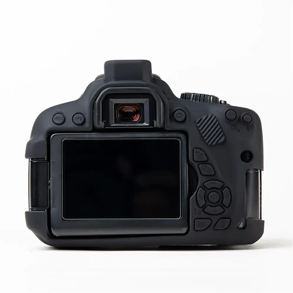 For Canon EOS 600D 650D 700D Soft Silicone Armor Body Case Protective Camera Rubber Cover Skin