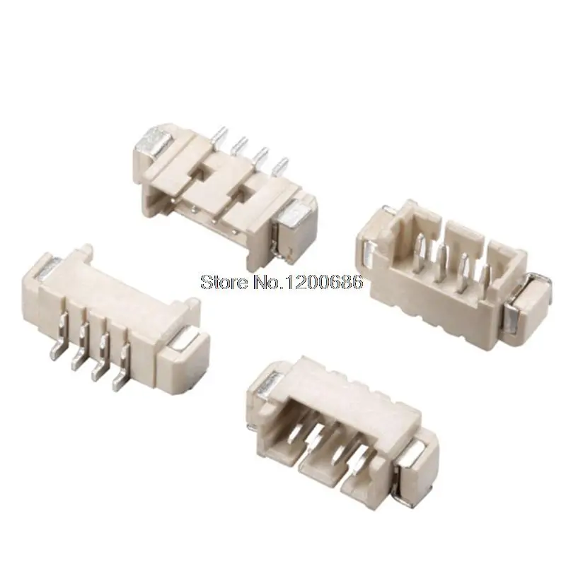 1.25 2/3/4/5/6/7/8/9/10/11/12 Pin 1.25mm Pitch Vertical SMT SMD Male Pin Header Connector Pin Connectors Adaptor