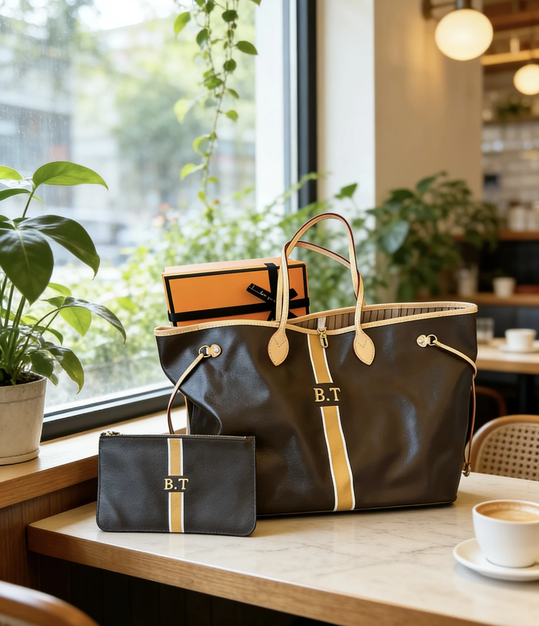 

New Vintage Retro Shoulder Bag for Women Customizable Initial Letter Crossbody Ladies Luxury Casual Handbag with Original Logo